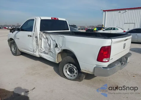 2010 Dodge Ram 1500 St из США, поврежденный, VIN 3D7JB1EK3AG165980